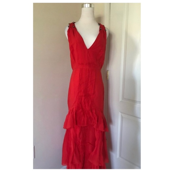 Roberto Cavalli Tiered Ruffle Gown - Picture 11 of 13